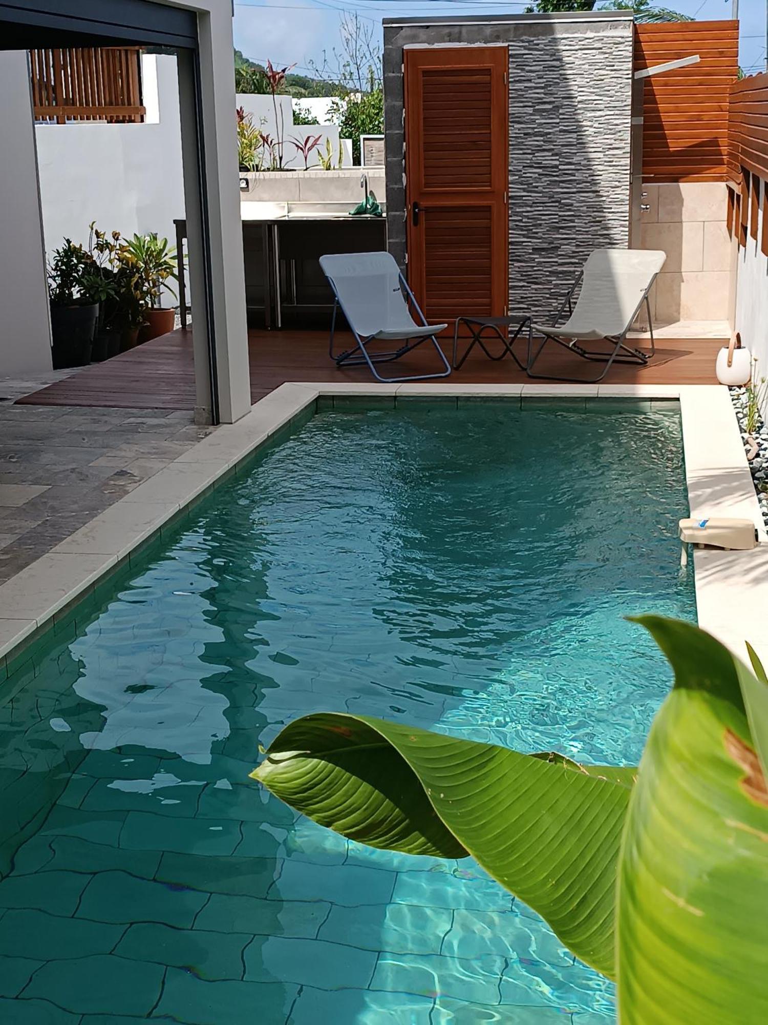Villa O'Lhaya Piscine Pivee Saint-Joseph Buitenkant foto
