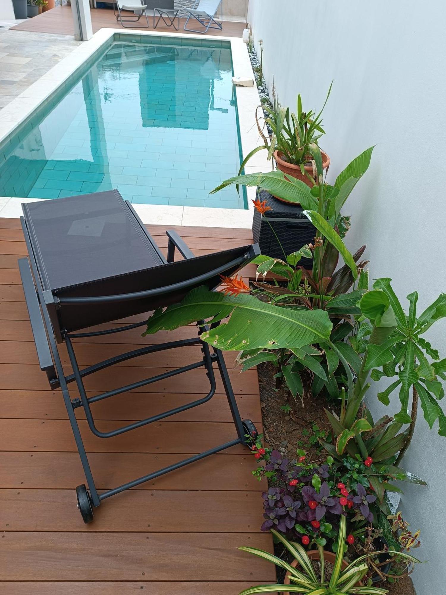Villa O'Lhaya Piscine Pivee Saint-Joseph Buitenkant foto