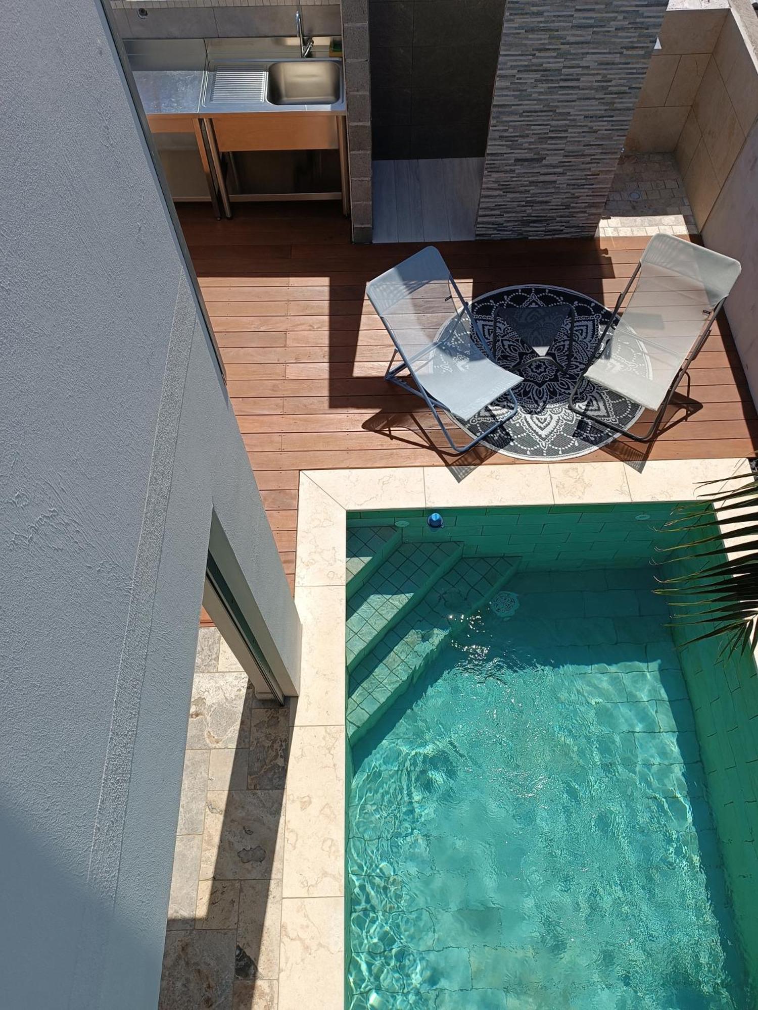 Villa O'Lhaya Piscine Pivee Saint-Joseph Buitenkant foto