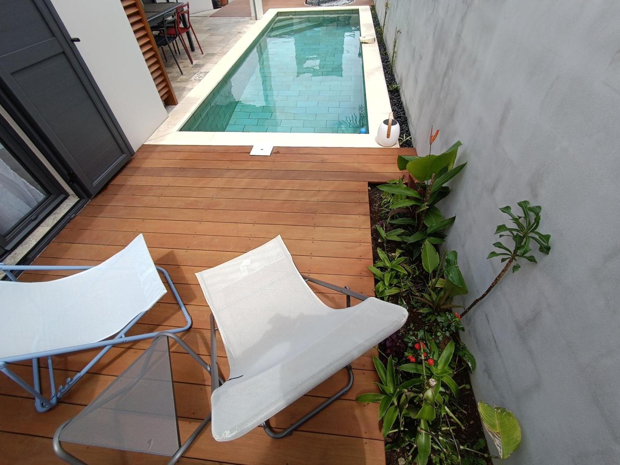 Villa O'Lhaya Piscine Pivee Saint-Joseph Buitenkant foto