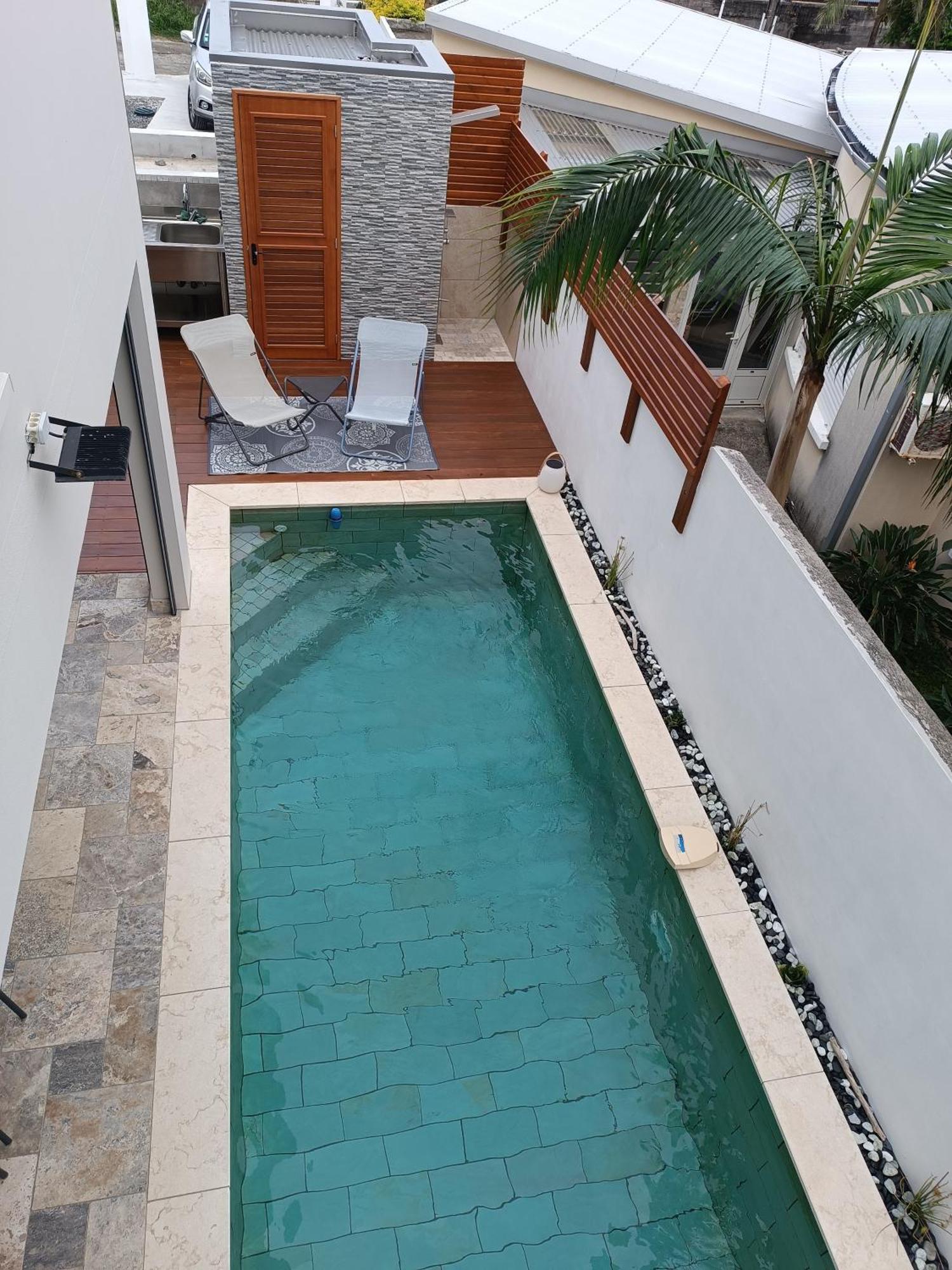 Villa O'Lhaya Piscine Pivee Saint-Joseph Buitenkant foto
