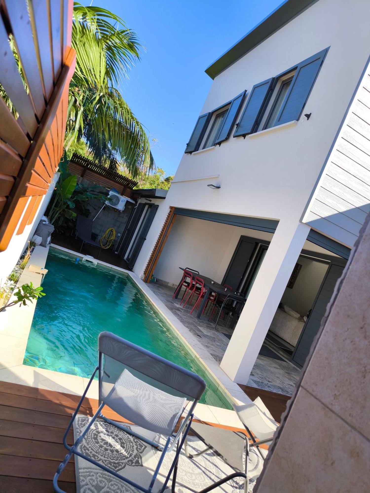 Villa O'Lhaya Piscine Pivee Saint-Joseph Buitenkant foto